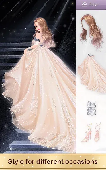 Fashion Fantasy: Glam Stylist (Фэшн Фэнтези) [МОД Много денег] Screenshot 4