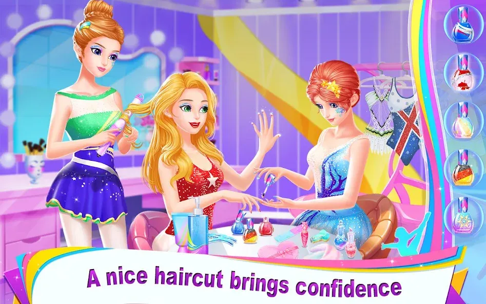 Gymnastics Queen (Джимнастикс Квин) [МОД Меню] Screenshot 3