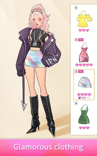 SuitU: Fashion Avatar Dress Up (уитУ) [МОД Бесконечные монеты] Screenshot 4
