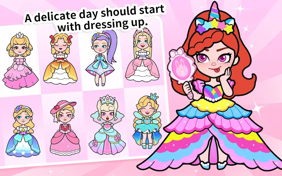 Paper Princess's Dream Castle [МОД Меню] Screenshot 2