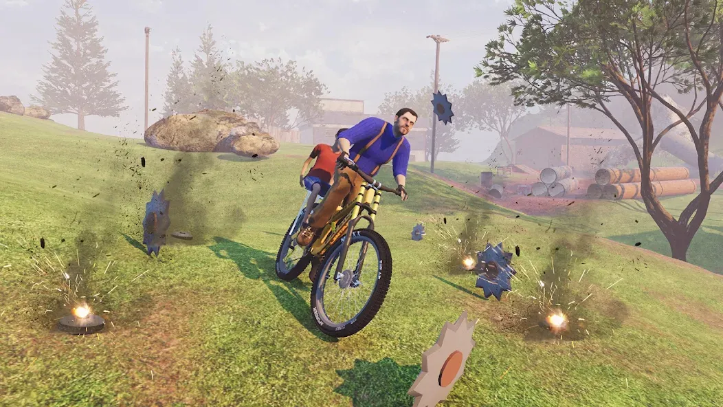 Happy Glory Racing Guts Wheel (Хэппи Глори Рейсинг Чит Вил) [МОД Menu] Screenshot 4