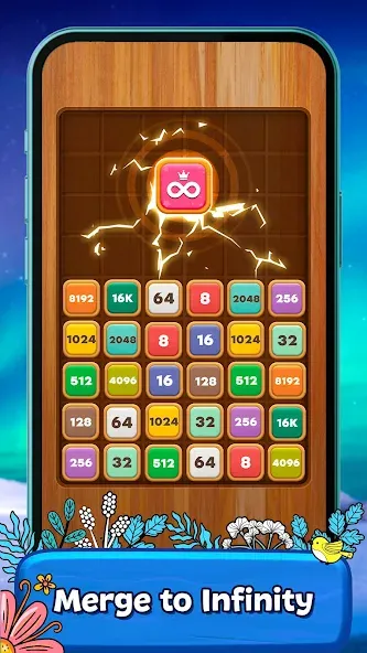 Merge Wood: Block Puzzle (Мерж Вуд) [МОД Unlimited Money] Screenshot 4