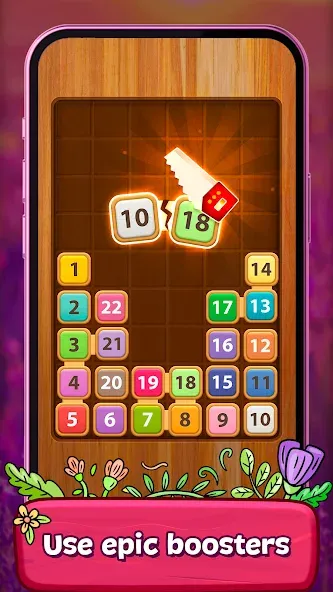 Merge Wood: Block Puzzle (Мерж Вуд) [МОД Unlimited Money] Screenshot 5