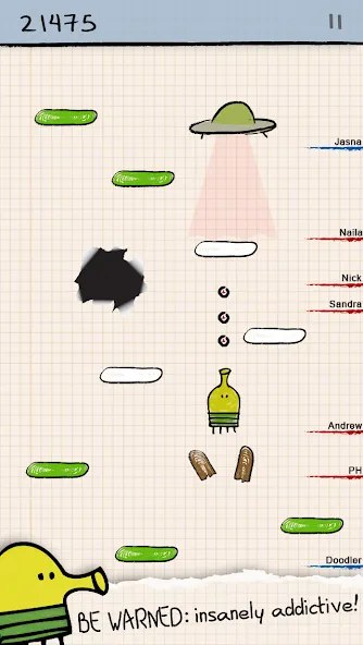 Doodle Jump (Дудл Джамп) [МОД Бесконечные деньги] Screenshot 1