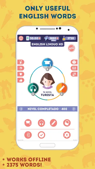 English for Beginners: LinDuo [МОД Все открыто] Screenshot 3