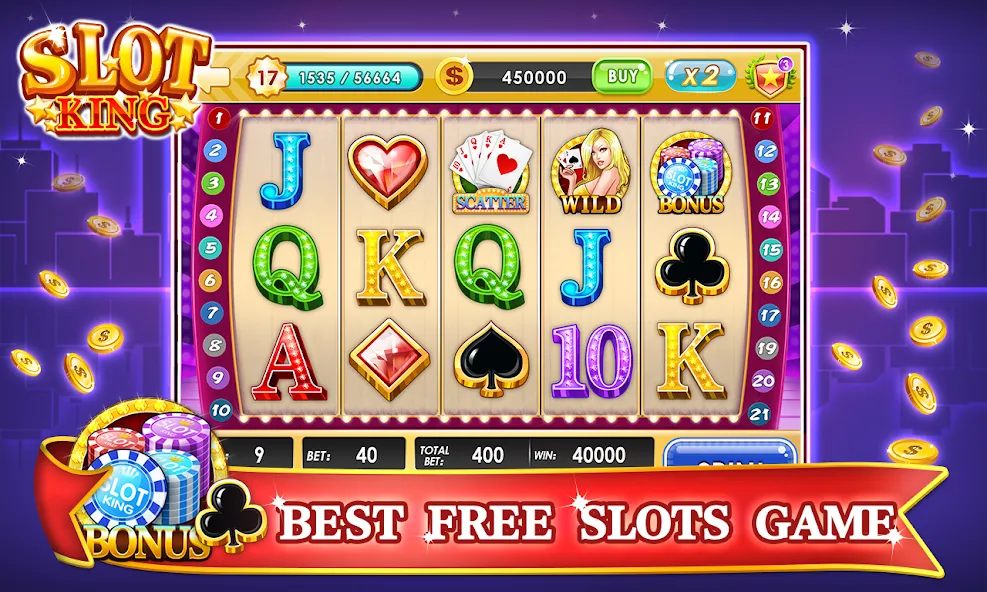 Slots Machines - Vegas Casino [МОД Unlimited Money] Screenshot 3