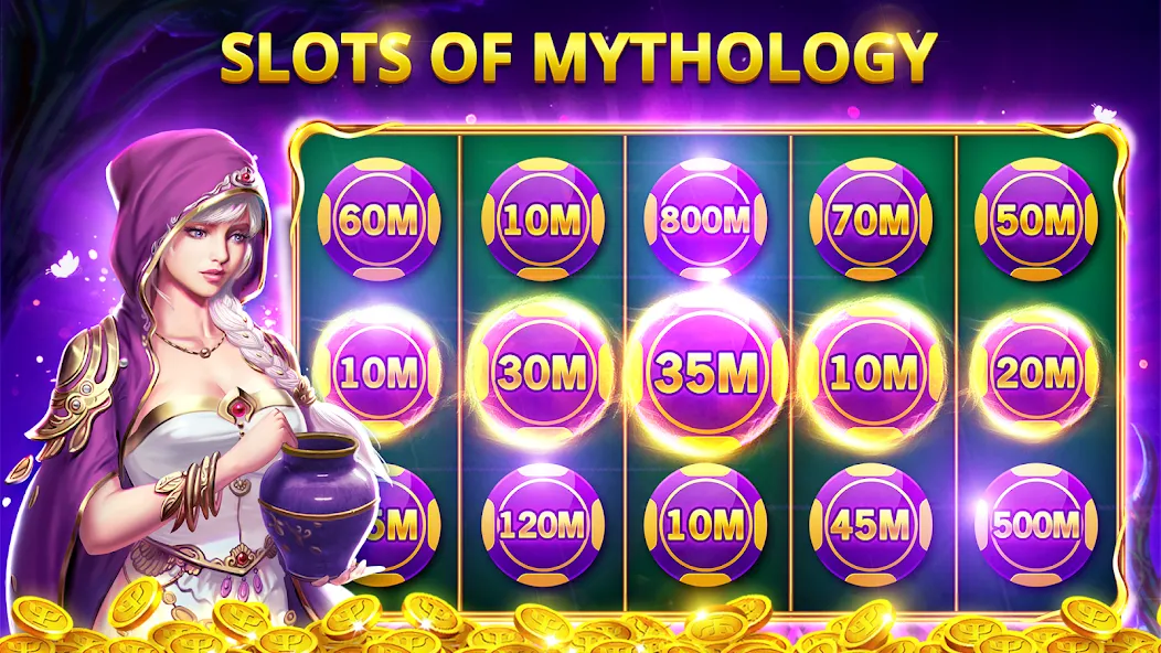 Slots Myth - Slot Machines [МОД Unlocked] Screenshot 2
