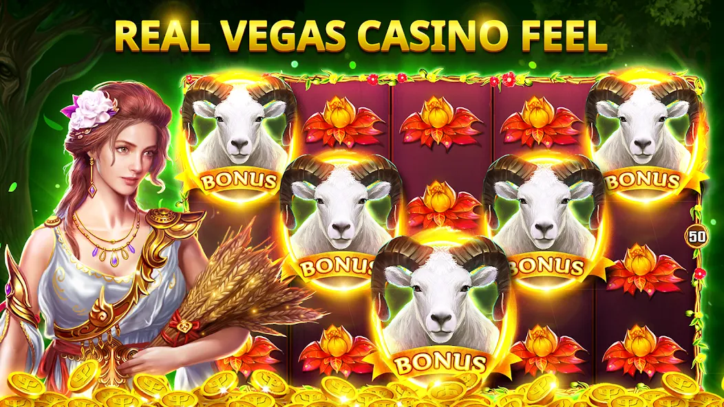 Slots Myth - Slot Machines [МОД Unlocked] Screenshot 4