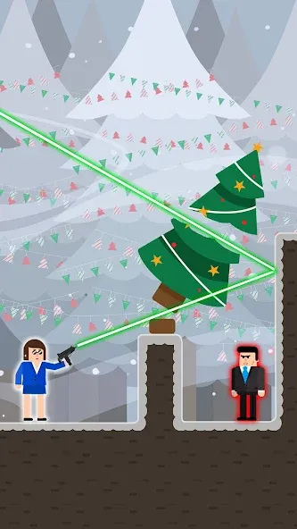 Mr Bullet - Spy Puzzles [МОД Unlocked] Screenshot 5