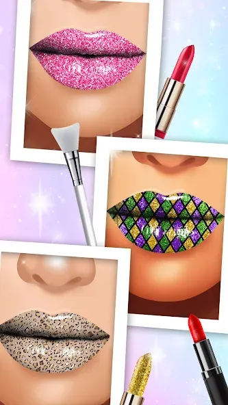 Lip Art Makeup Beauty Game [МОД Меню] Screenshot 1