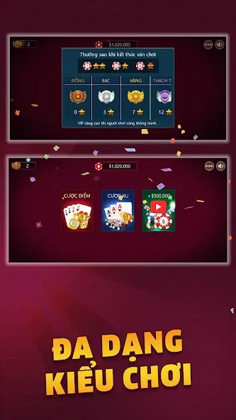 Tiến Lên - Tien Len Mien Nam [МОД Бесконечные деньги] Screenshot 3