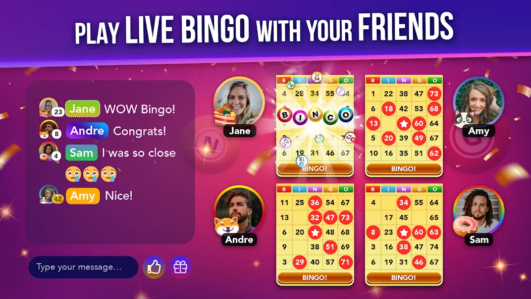 Live Play Bingo: Real Hosts (Лайв Плей Бинго) [МОД Меню] Screenshot 5