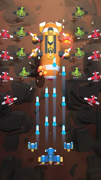 Burning Sky: Aircraft Combat (Бернинг Скай) [МОД Unlimited Money] Screenshot 3