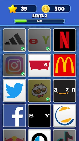 Logo Quiz - World Trivia Game (Лого Квиз) [МОД Меню] Screenshot 3