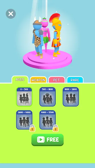 Crowd Evolution! [МОД Unlocked] Screenshot 5
