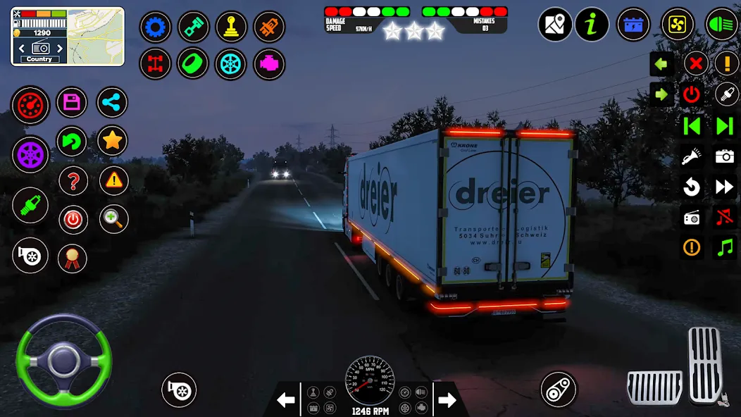 City Truck Simulator 2023 [МОД Бесконечные деньги] Screenshot 3