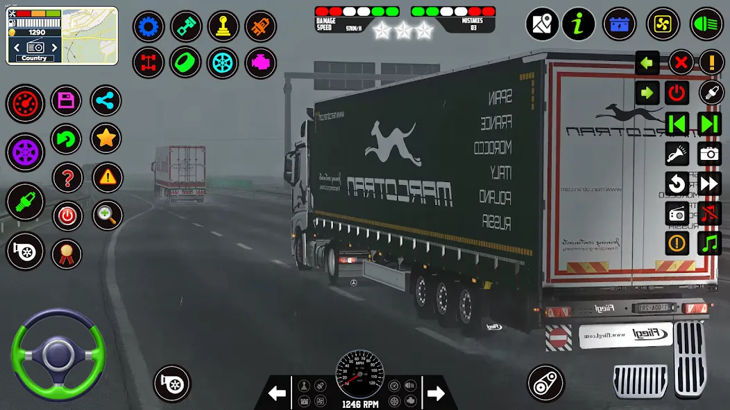City Truck Simulator 2023 [МОД Бесконечные деньги] Screenshot 5