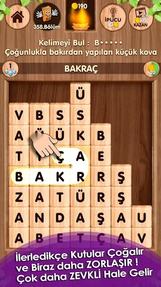 Düşen! Kelime Oyunu [МОД Бесконечные монеты] Screenshot 5