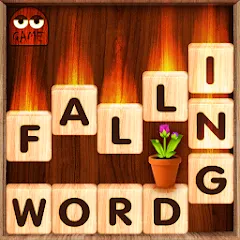 Скачать взломанную Falling Word Games - Addictive (Фоллинг Уорд Геймс)  [МОД Бесконечные деньги]