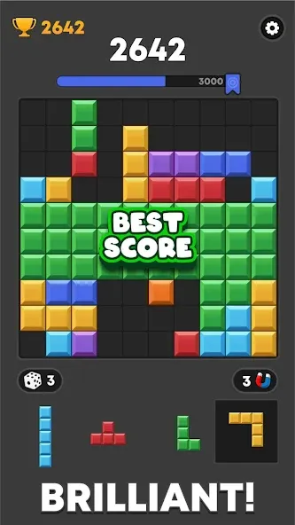 Block Mania - Block Puzzle (Блок Мания) [МОД Бесконечные монеты] Screenshot 2