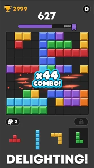 Block Mania - Block Puzzle (Блок Мания) [МОД Бесконечные монеты] Screenshot 3