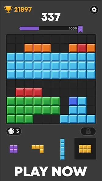 Block Mania - Block Puzzle (Блок Мания) [МОД Бесконечные монеты] Screenshot 4