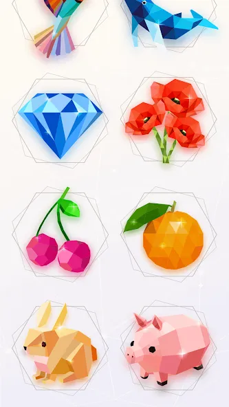 Love Poly: Puzzle Jigsaw (Лав Поли) [МОД Много денег] Screenshot 1