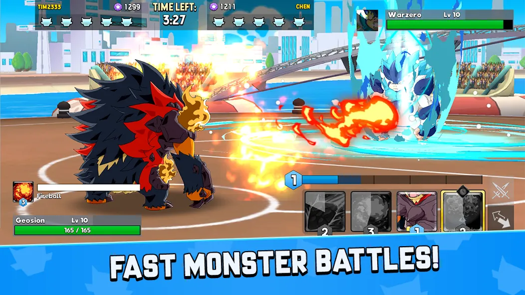 Monster Masters [МОД Бесконечные монеты] Screenshot 1