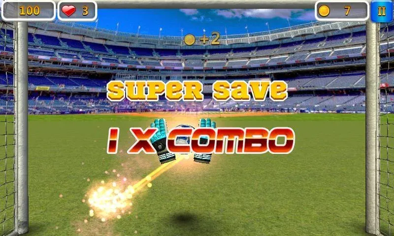 Super Goalkeeper - Soccer Game (упер Вратарь) [МОД Mega Pack] Screenshot 1