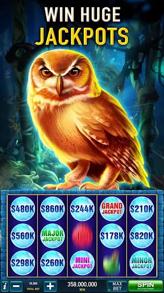 Slots Cash:Vegas Slot Machines (Слотс Кэш) [МОД Бесконечные монеты] Screenshot 2
