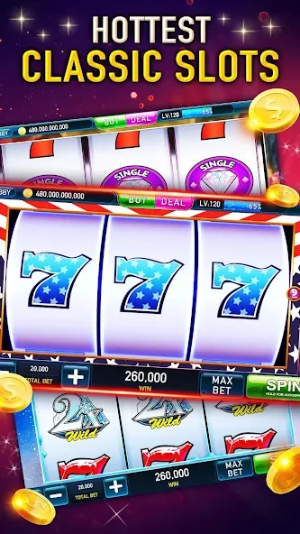Slots Cash:Vegas Slot Machines (Слотс Кэш) [МОД Бесконечные монеты] Screenshot 4