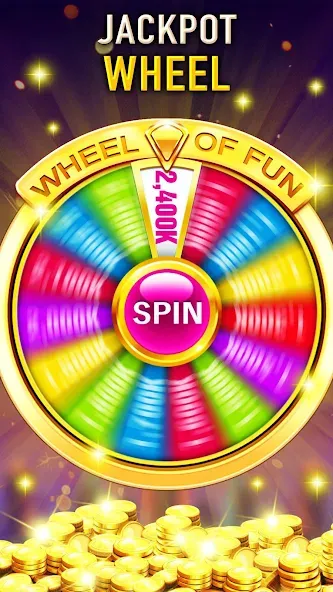 Slots Cash:Vegas Slot Machines (Слотс Кэш) [МОД Бесконечные монеты] Screenshot 5