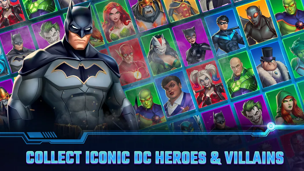 DC Heroes & Villains: Match 3 [МОД Menu] Screenshot 1