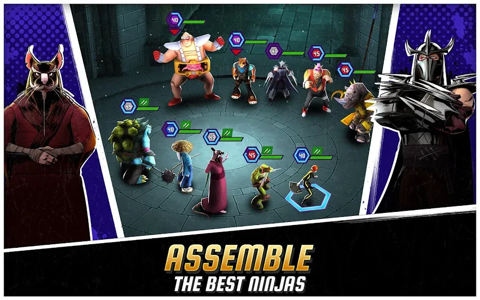 Ninja Turtles: Legends [МОД Mega Pack] Screenshot 1