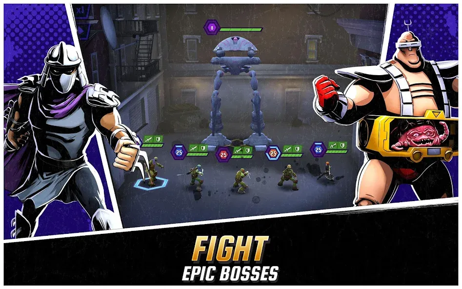 Ninja Turtles: Legends [МОД Mega Pack] Screenshot 2