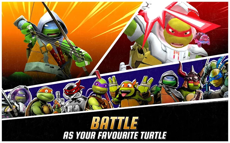 Ninja Turtles: Legends [МОД Mega Pack] Screenshot 5