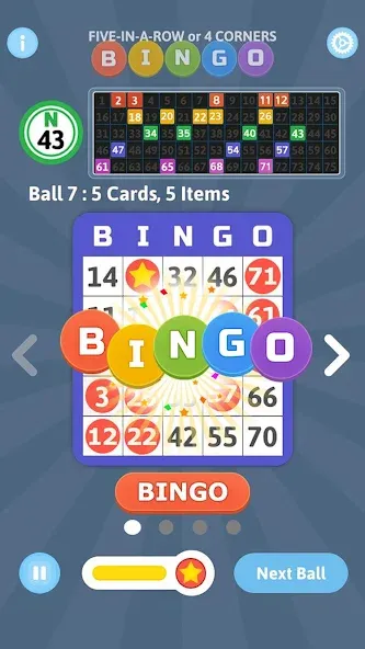 Bingo Mania - Light Bingo Game (Бинго Мания) [МОД Unlimited Money] Screenshot 3