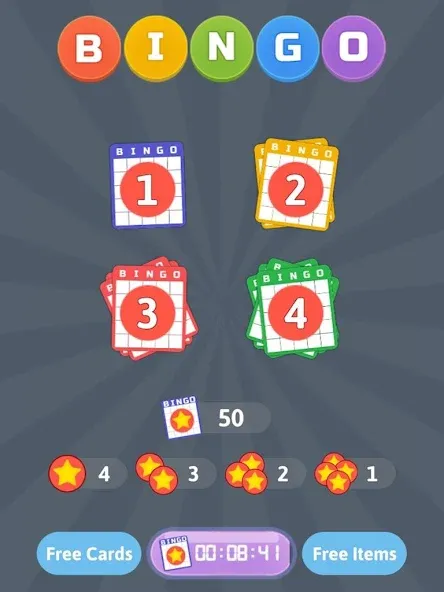 Bingo Mania - Light Bingo Game (Бинго Мания) [МОД Unlimited Money] Screenshot 4