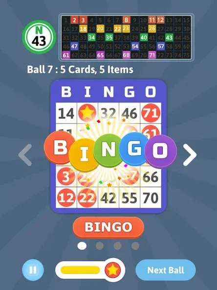 Bingo Mania - Light Bingo Game (Бинго Мания) [МОД Unlimited Money] Screenshot 5