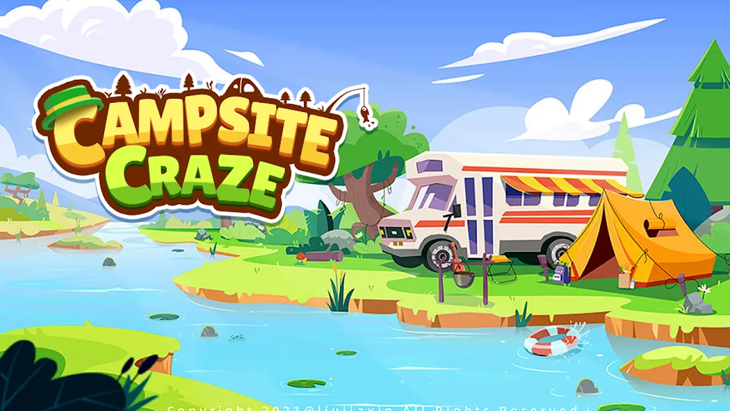 Campsite Craze: Puzzle Merge (Кемпинговая Лихорадка) [МОД Mega Pack] Screenshot 1