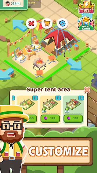 Campsite Craze: Puzzle Merge (Кемпинговая Лихорадка) [МОД Mega Pack] Screenshot 5