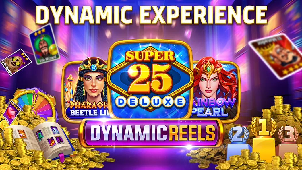 HighRoller Vegas: Casino Games (Хайроллер Вегас) [МОД Много монет] Screenshot 2