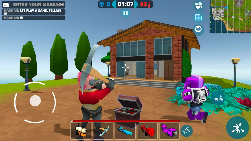 Mad GunS online shooting games (Мад Ганс) [МОД Много монет] Screenshot 1