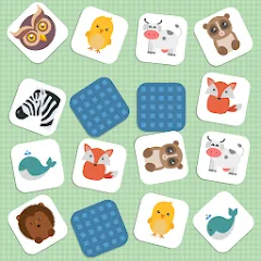 Скачать взломанную Picture Matching Memory Game (Пикча Матчинг Мемори Гейм)  [МОД Все открыто]