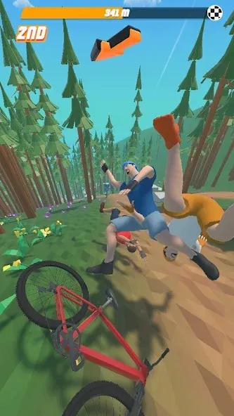 Bike Hill 3D (Байк Хилл 3Д) [МОД Mega Pack] Screenshot 3