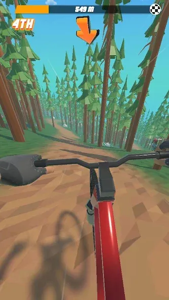 Bike Hill 3D (Байк Хилл 3Д) [МОД Mega Pack] Screenshot 4