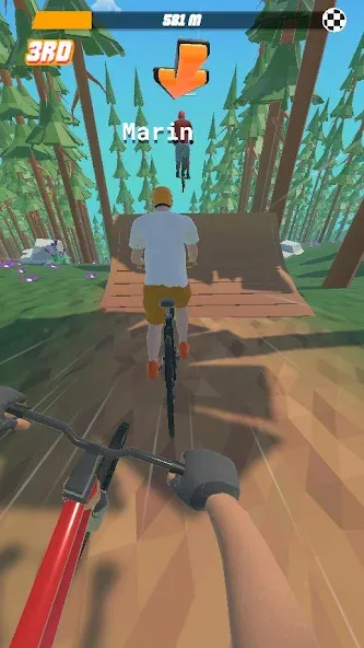 Bike Hill 3D (Байк Хилл 3Д) [МОД Mega Pack] Screenshot 5