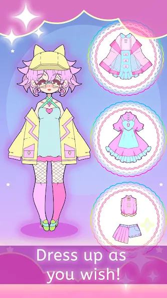 Moon's Closet dress up game [МОД Меню] Screenshot 2