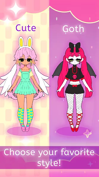 Moon's Closet dress up game [МОД Меню] Screenshot 3