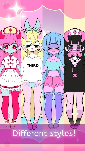 Moon's Closet dress up game [МОД Меню] Screenshot 4